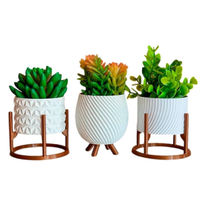 KIT 3 CACHEPOT DECORATIVO