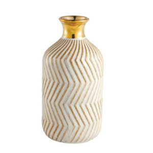 VASO CERAMICA JARDINEIRA LISTRADO